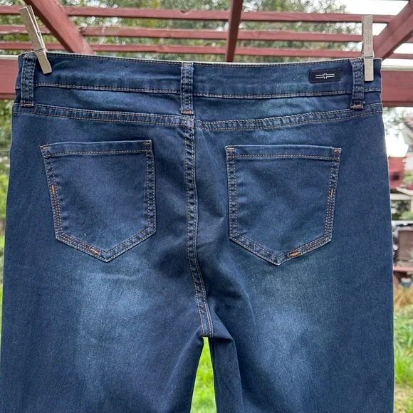 Liverpool Jeans Company Dark Blue Straight Leg Jeans - Picture 6 of 13